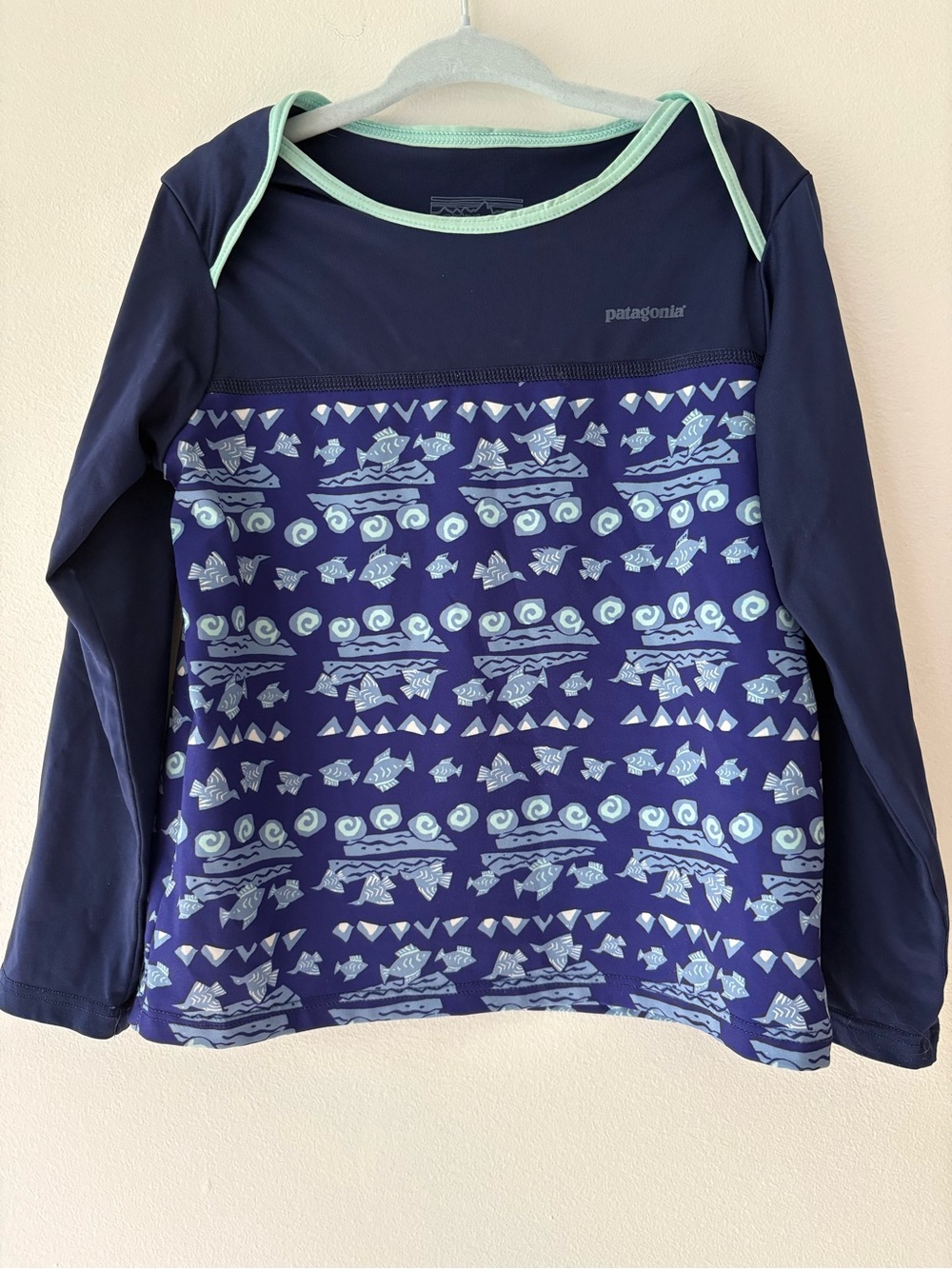 Patagonia Kids Toddler Long-Sleeve Swim Rash-guard Activewear Shirt
